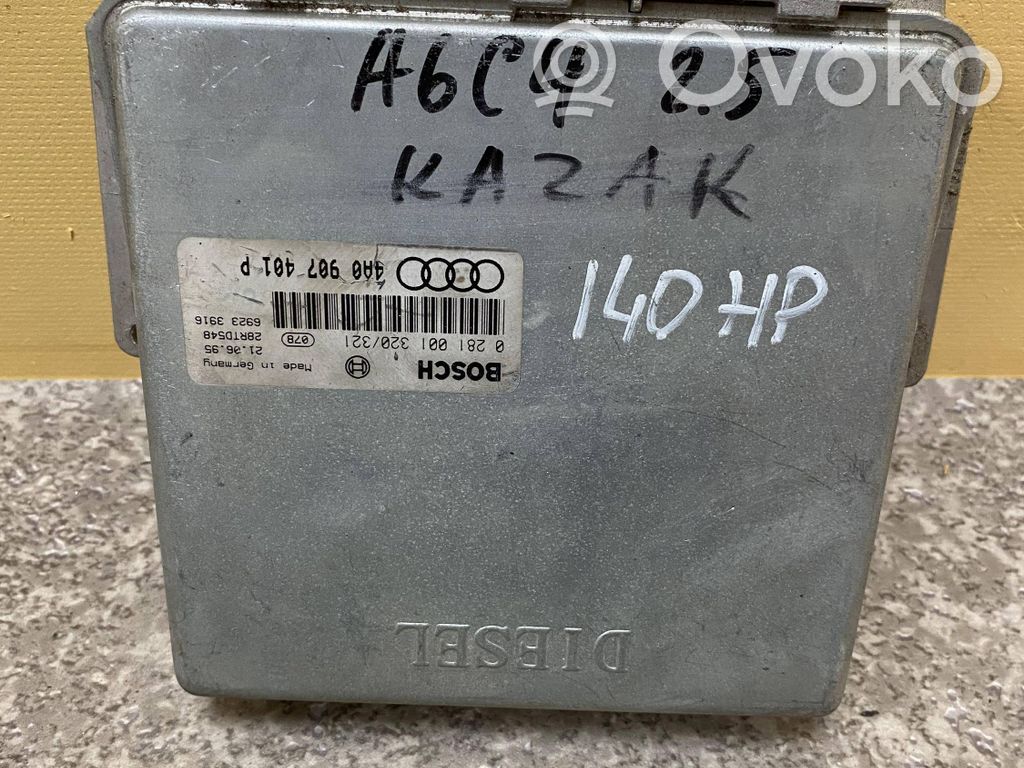 Audi A6 S6 C4 4A Engine control unit/module 