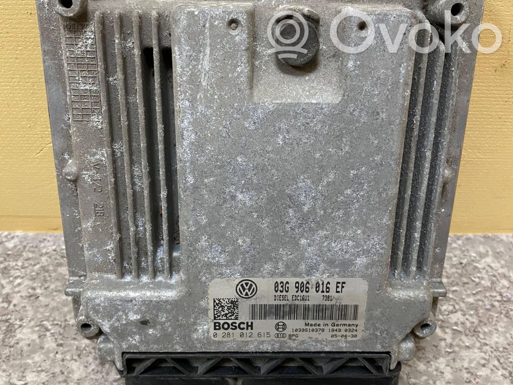 Volkswagen Golf Plus Engine control unit/module 