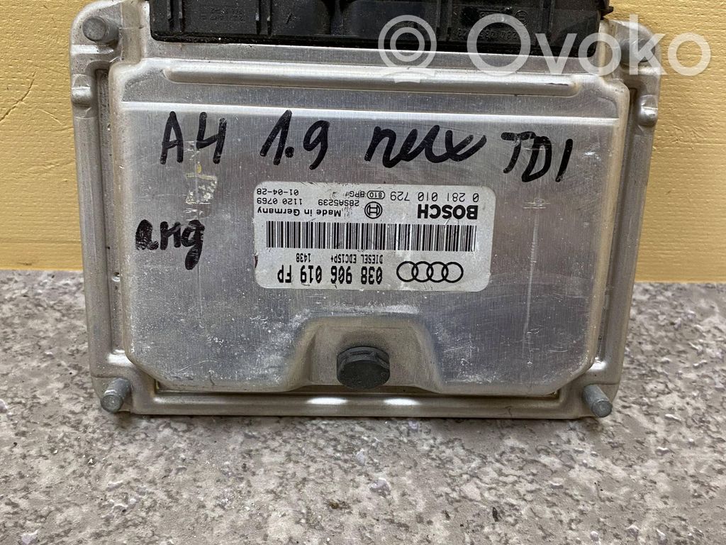Audi A4 S4 B6 8E 8H Engine control unit/module 