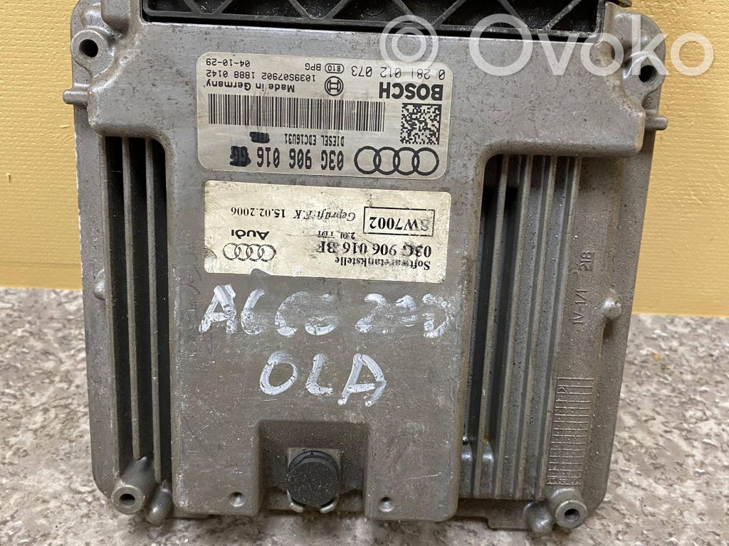 Audi A6 S6 C6 4F Engine control unit/module 