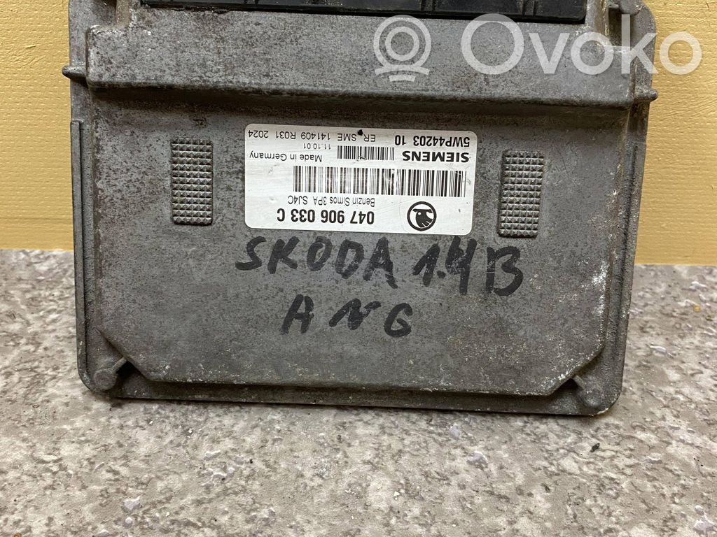 Skoda Fabia Mk1 (6Y) Sterownik / Moduł ECU 