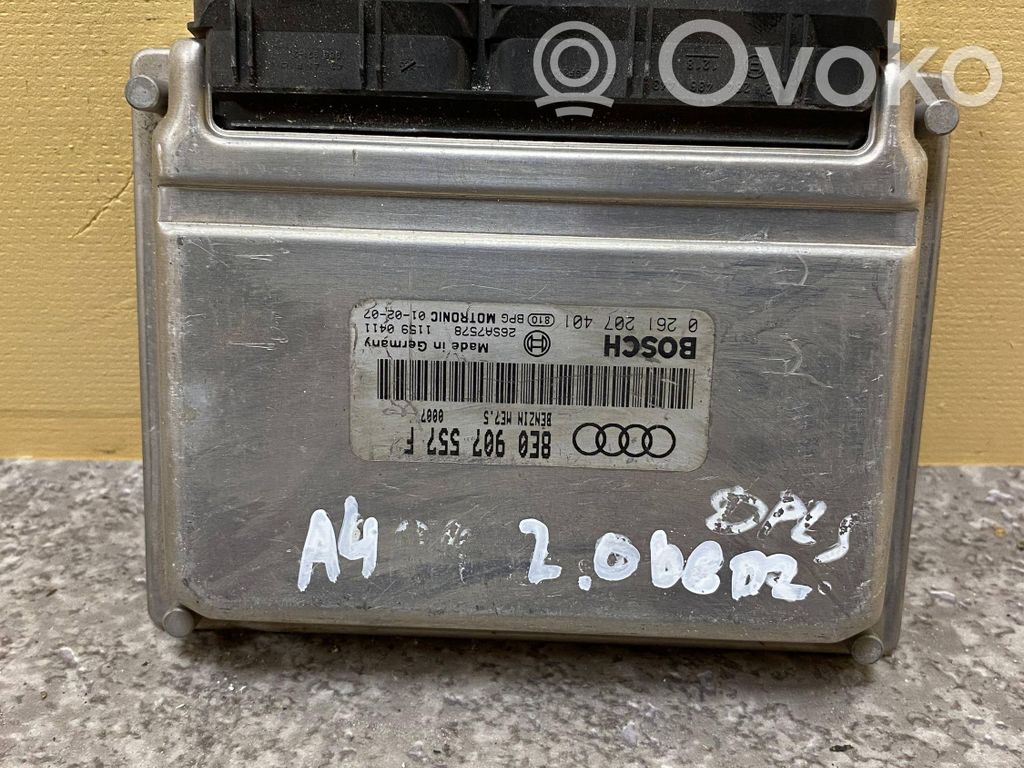 Audi A4 S4 B6 8E 8H Engine control unit/module 