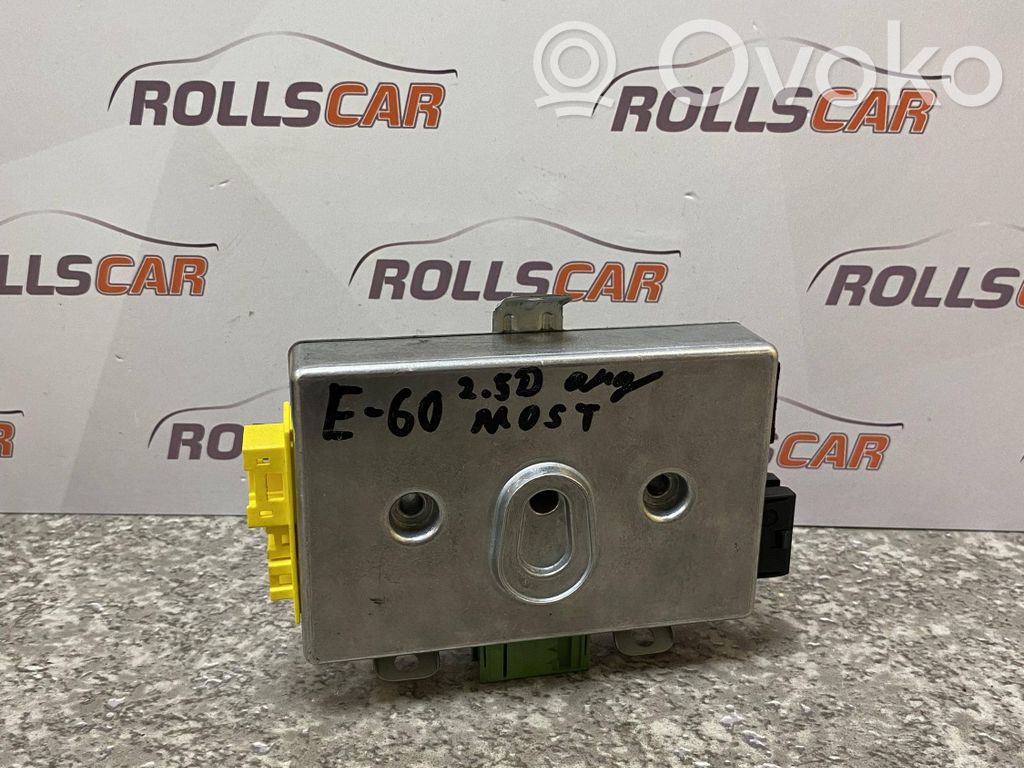 BMW 5 E60 E61 Oro pagalvių valdymo blokas 