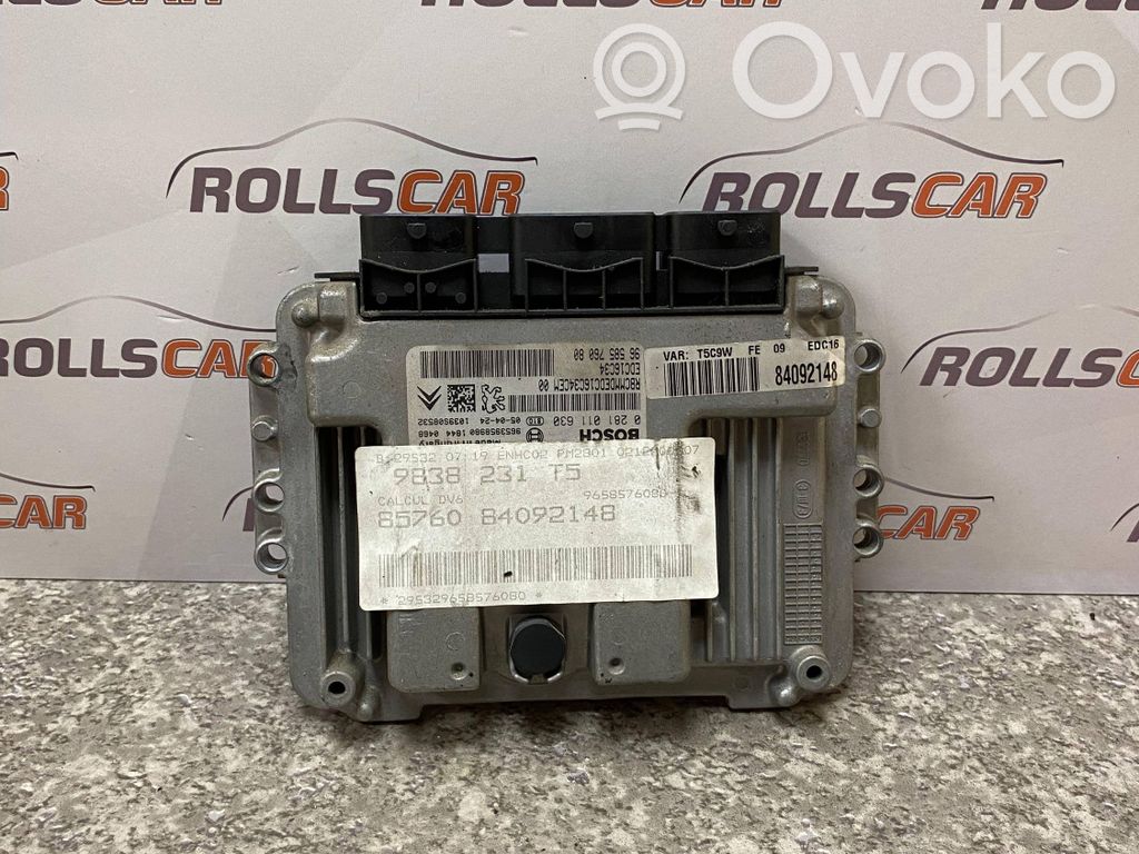 Peugeot 307 Engine control unit/module 