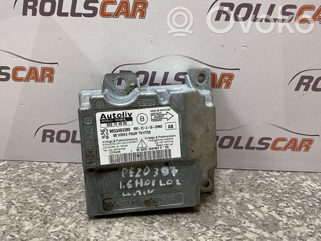 Peugeot 307 Airbag control unit/module 