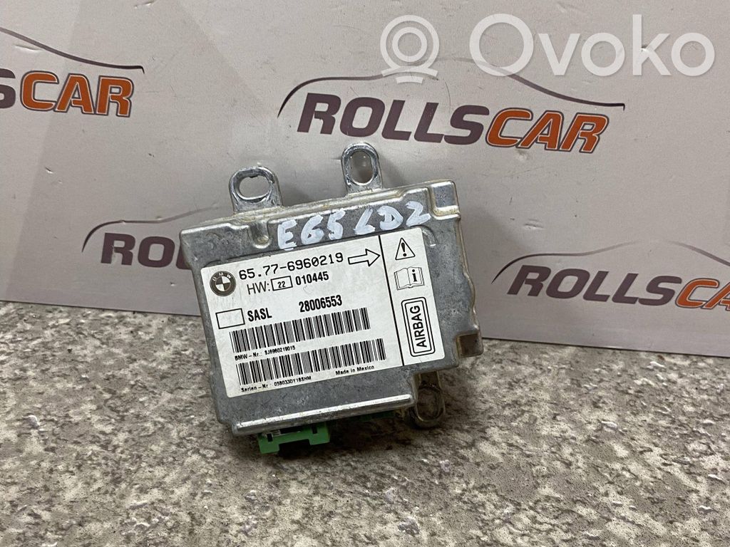 BMW 7 E65 E66 Airbag control unit/module 