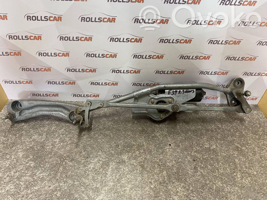 BMW 5 E39 Mechanizm i silniczek wycieraczek szyby przedniej / czołowej 