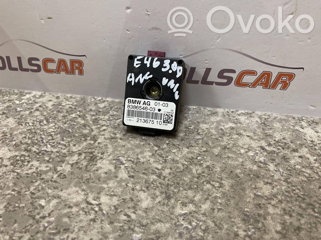 BMW 3 E46 Antenos valdymo blokas 