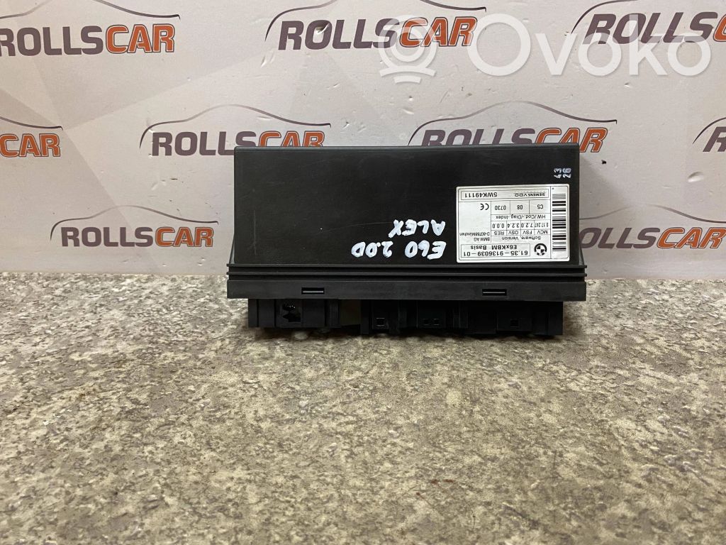 BMW 5 E60 E61 Komforto modulis 