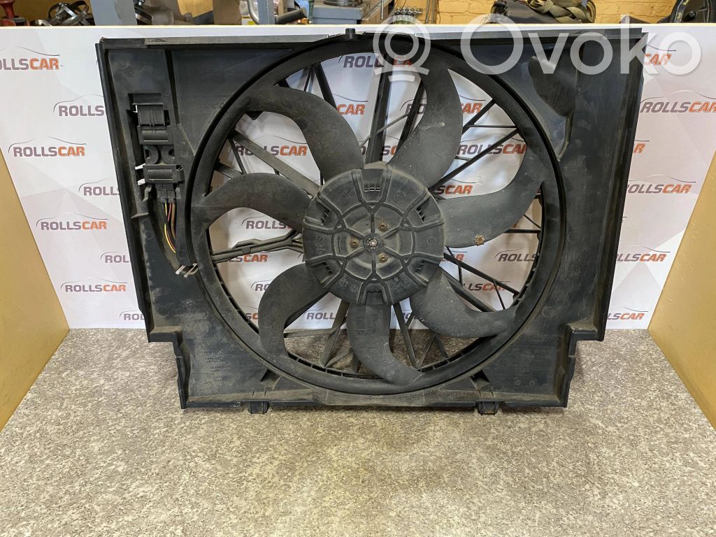 BMW 5 E60 E61 Elektrisks radiatoru ventilators 