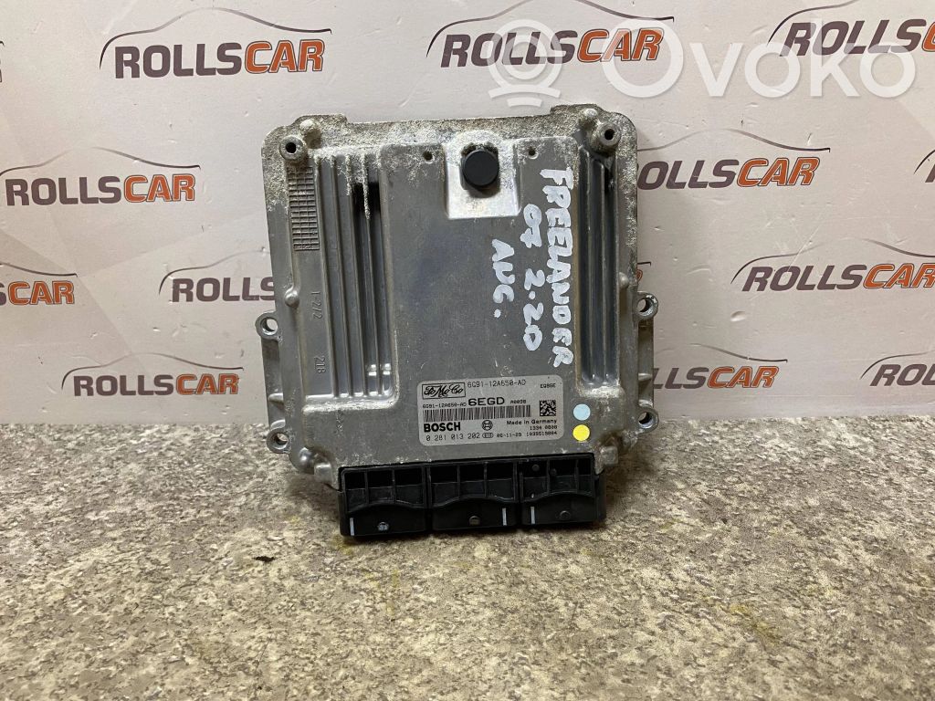 Engine control unit/module   6G9112A650AD,0281013202