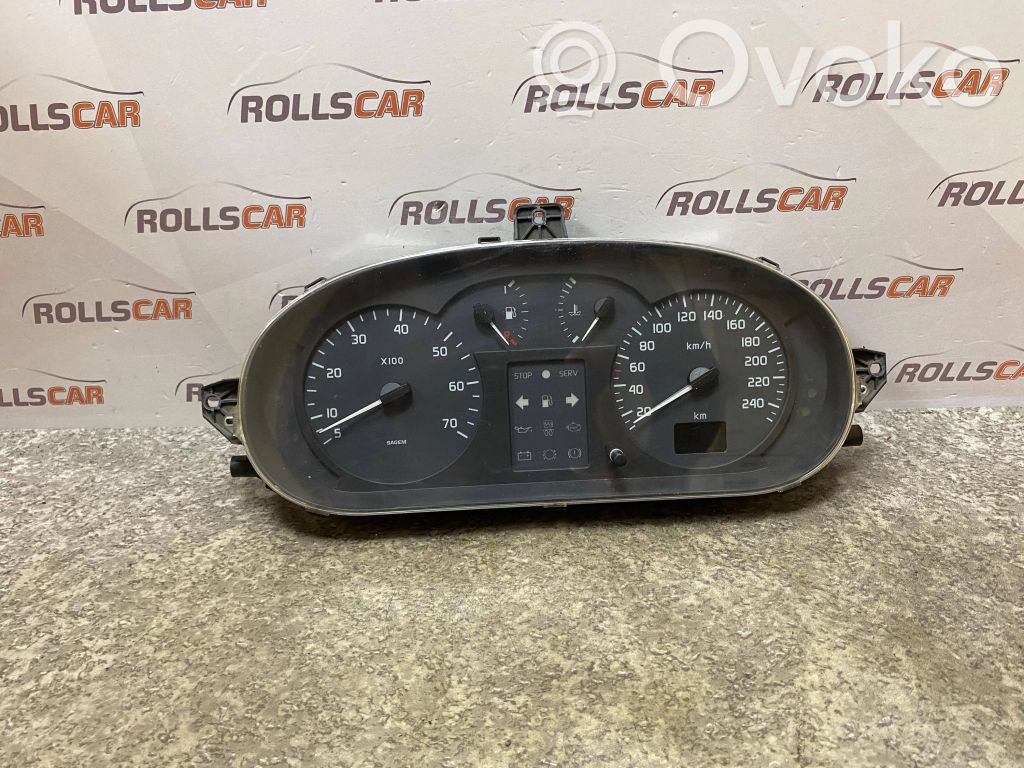 Renault Scenic I Speedometer (instrument cluster) 