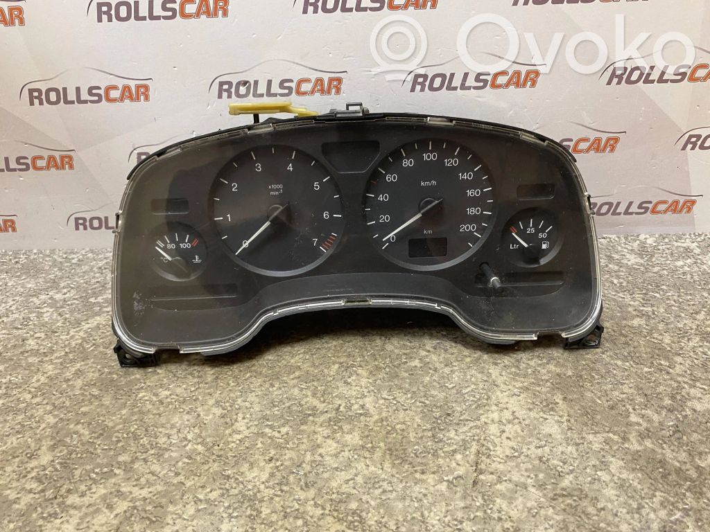 Opel Astra G Geschwindigkeitsmesser Cockpit 