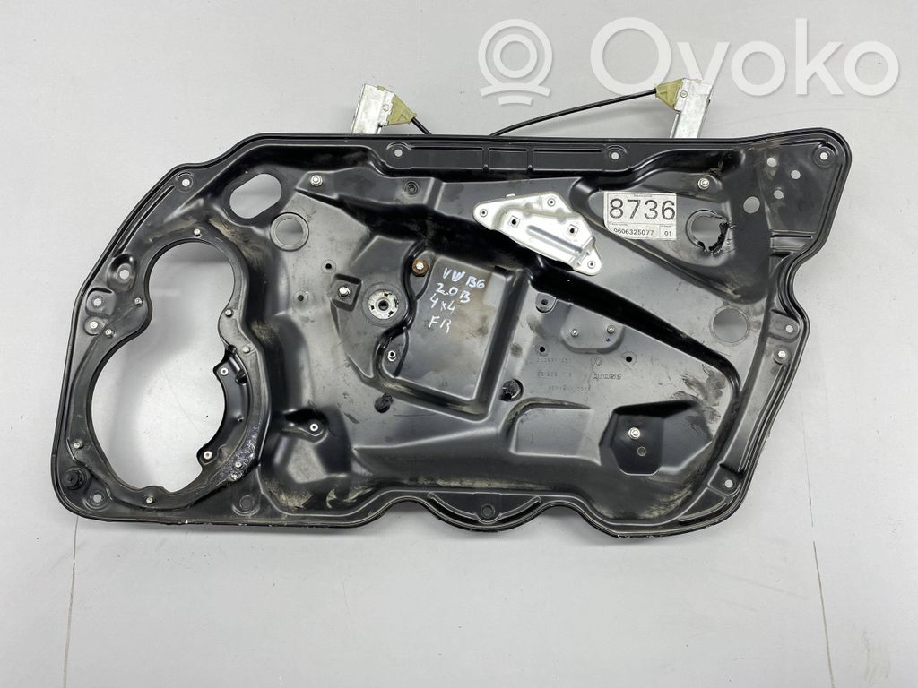 Mechanizm podnoszenia szyby przedniej bez silnika   3C2837755G,0606325077