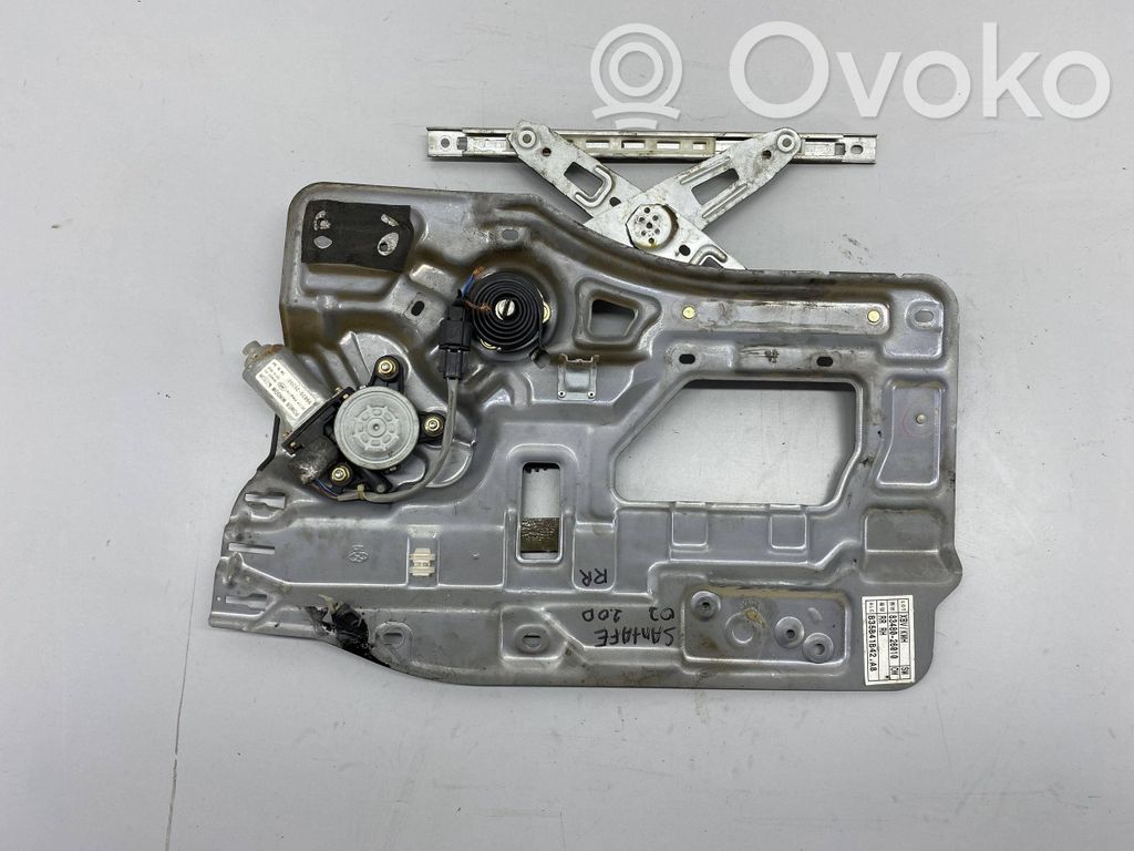 Hyundai Santa Fe Takaoven ikkunan nostin moottorilla 