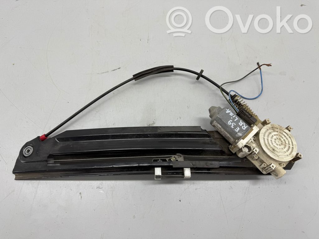 BMW 5 E39 Regulador de puerta trasera con motor 