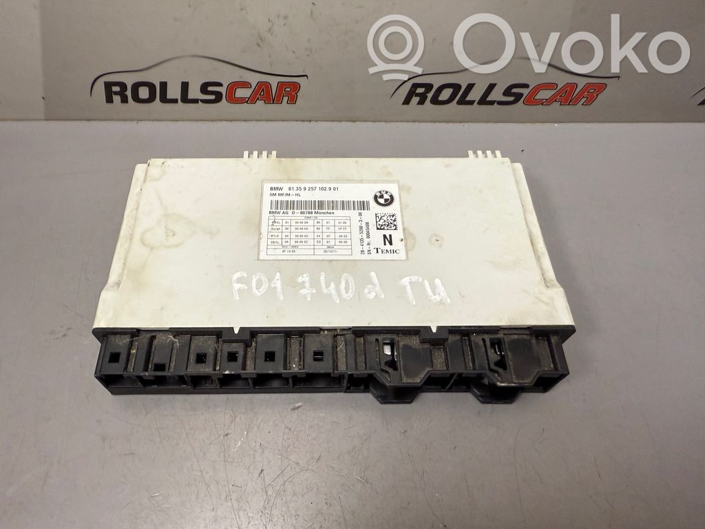BMW 7 F01 F02 F03 F04 Autres unités de commande / modules 
