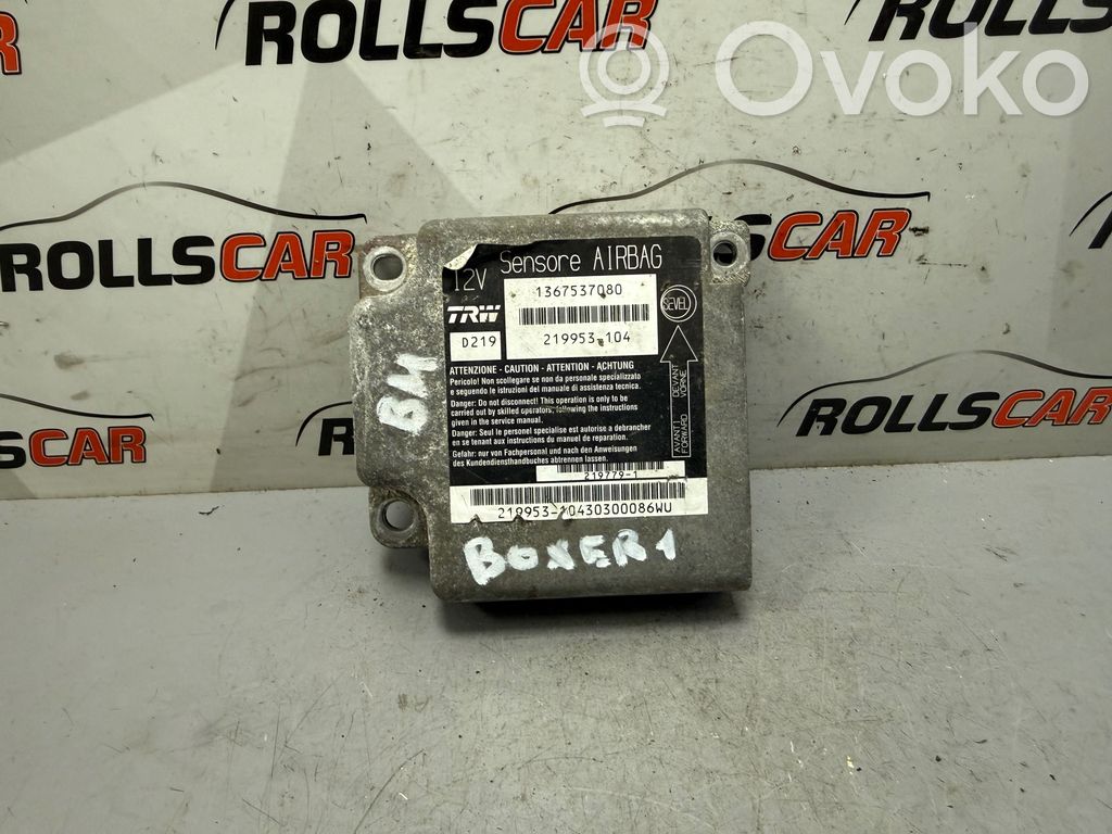 Peugeot Boxer Sterownik / Moduł Airbag 