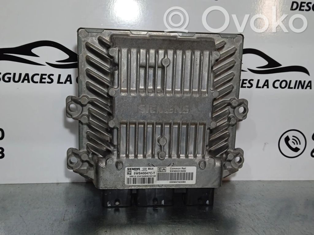 Engine control unit/module ECU   5WS40047CT