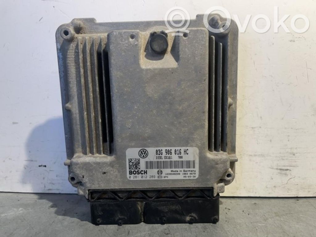 Seat Altea Engine control unit/module ECU 