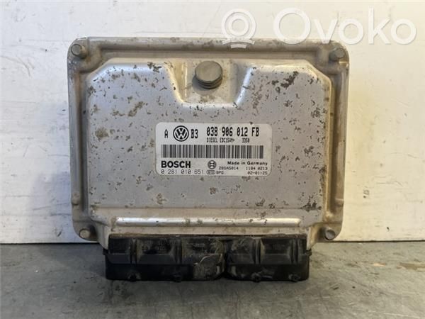 Volkswagen Golf V Unidad de control/módulo ECU del motor 