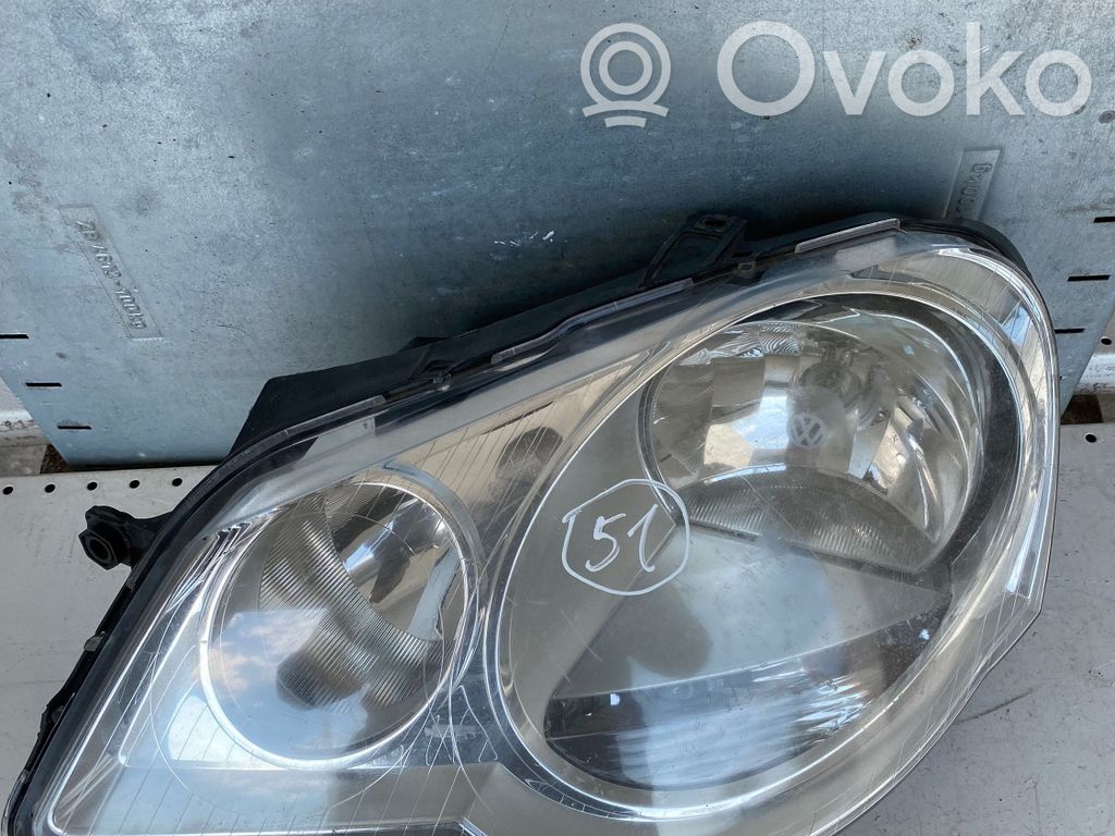 Volkswagen Polo IV 9N3 Lampa przednia 