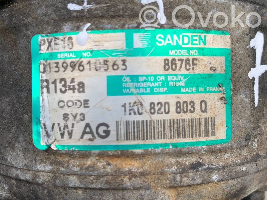 Volkswagen PASSAT B6 Air conditioning (A/C) compressor (pump) 
