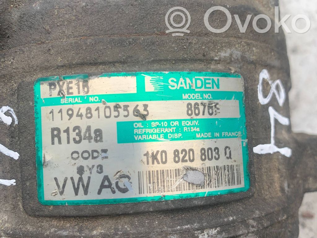 Volkswagen PASSAT B6 Oro kondicionieriaus kompresorius (siurblys) 