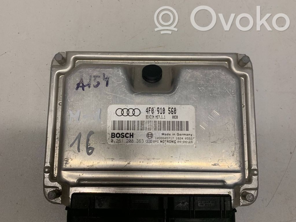 Audi A6 S6 C6 4F Engine control unit/module 
