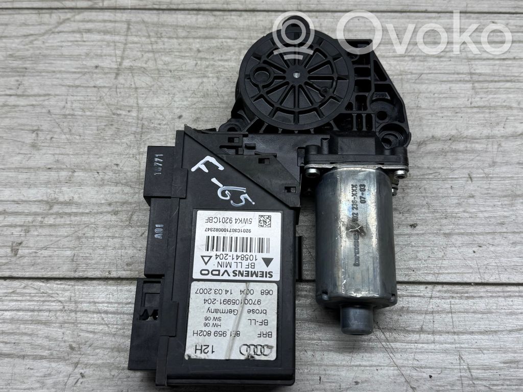 Audi A4 S4 B7 8E 8H Priekinio lango pakelėjo varikliukas 