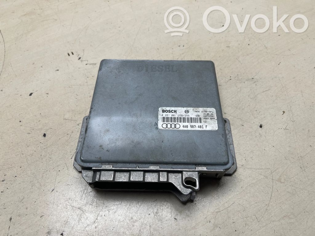 Engine control unit/module   4A0907401F,0281001255