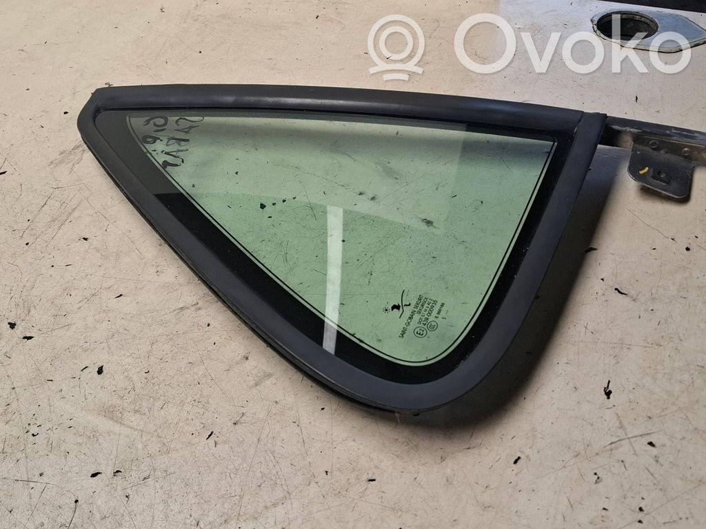 Saab 9-5 Rear vent window glass 