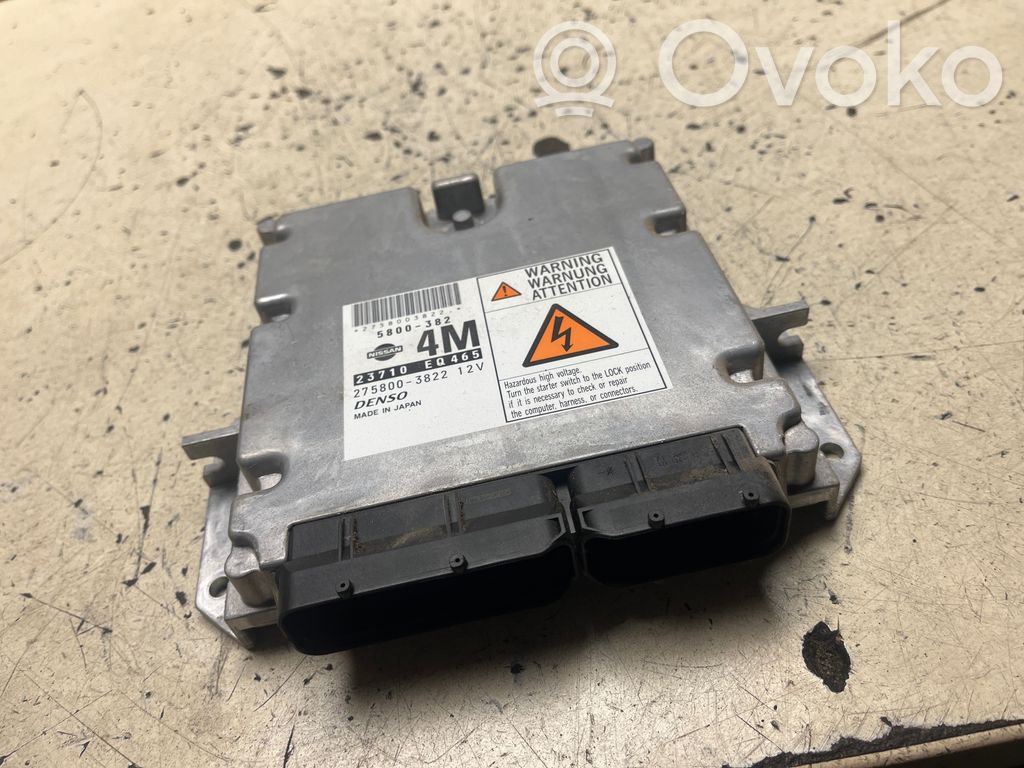 Engine control unit/module   5800382,2758003822,23710EQ465