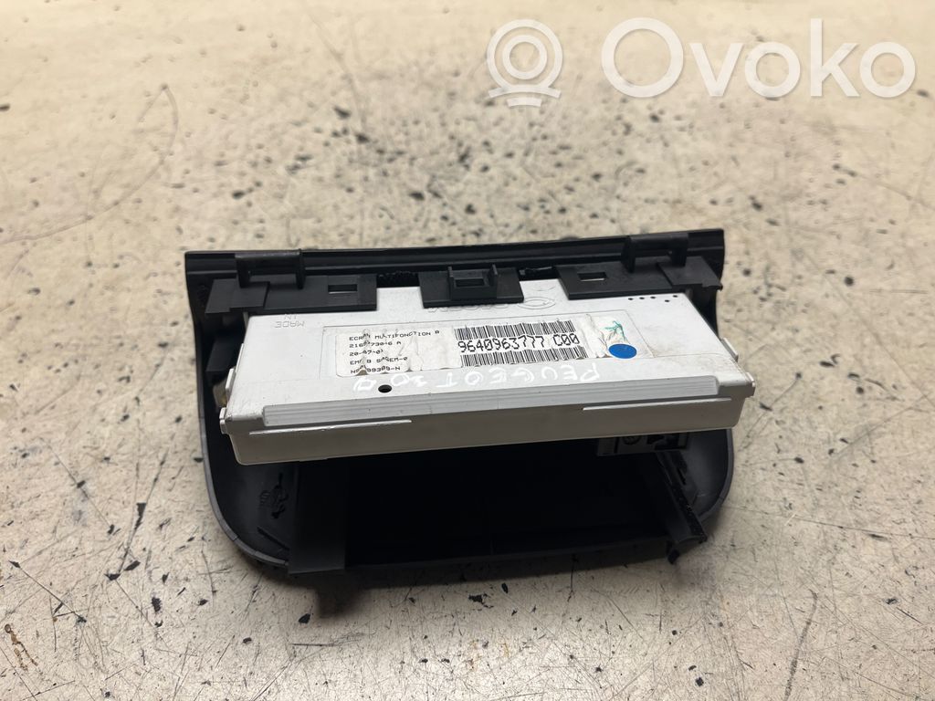 Peugeot 307 Monitor / wyświetlacz / ekran 