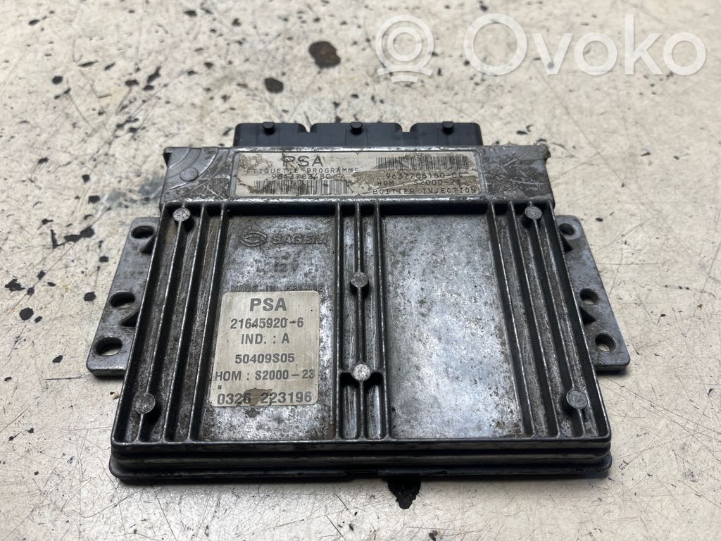 Citroen Xsara Picasso Engine control unit/module 