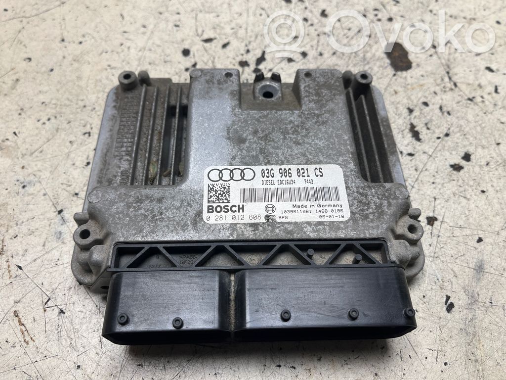 Audi A3 S3 8P Engine control unit/module 