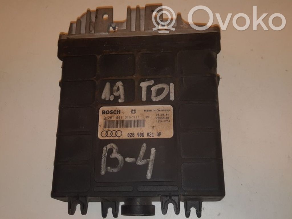Audi 80 90 S2 B4 Engine control unit/module 