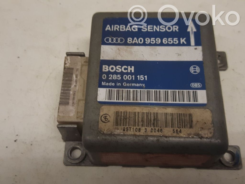 Airbag control unit/module   8A0959655K