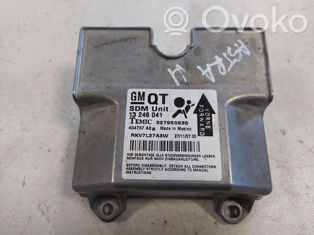 Opel Astra H Airbag control unit/module 