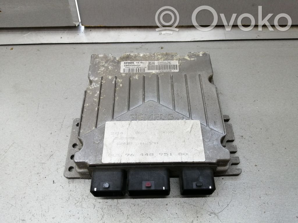Peugeot 307 Engine control unit/module 