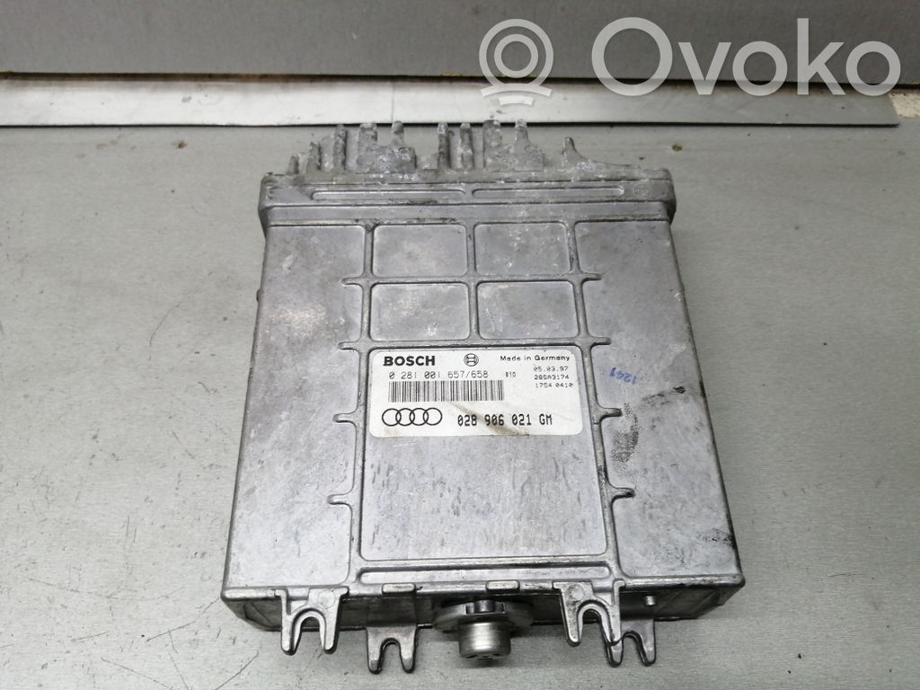 Engine control unit/module   028906021GM,0281001657