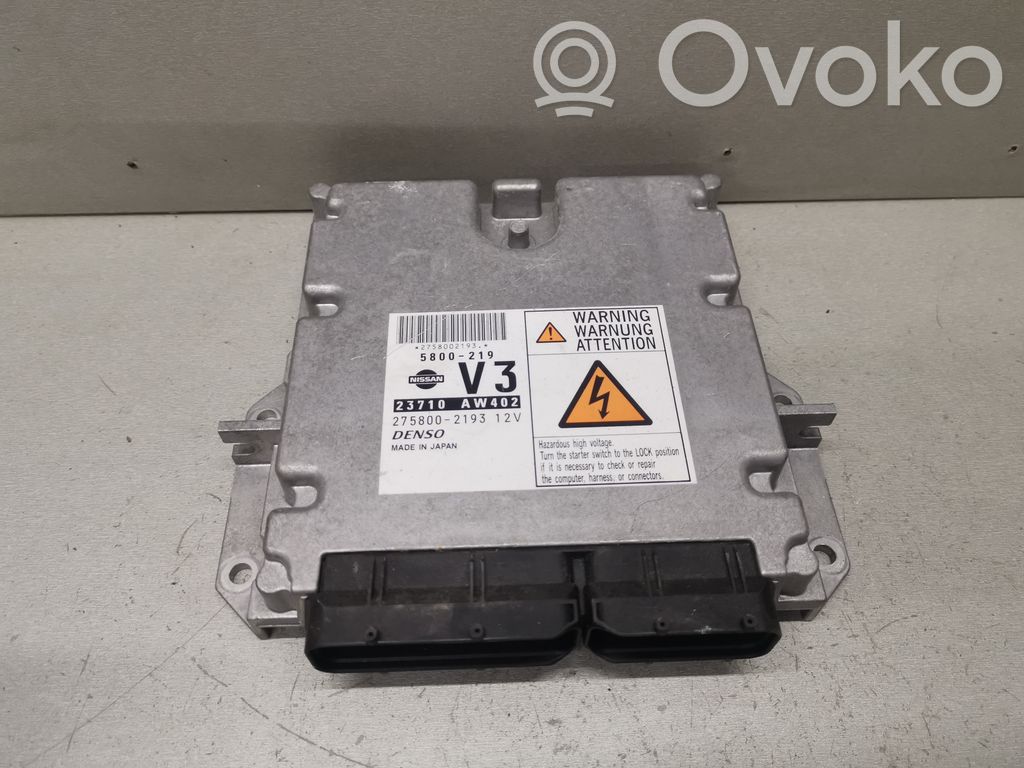 Engine control unit/module   23710AW402,2758002193
