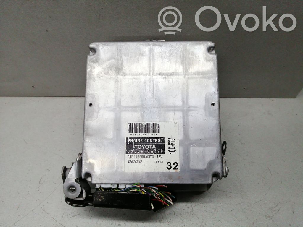 Toyota Corolla E120 E130 Engine control unit/module 