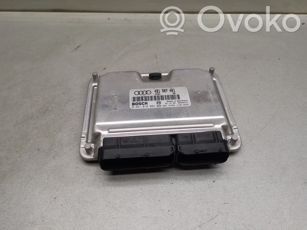 Engine control unit/module   4B1907401,0281010004
