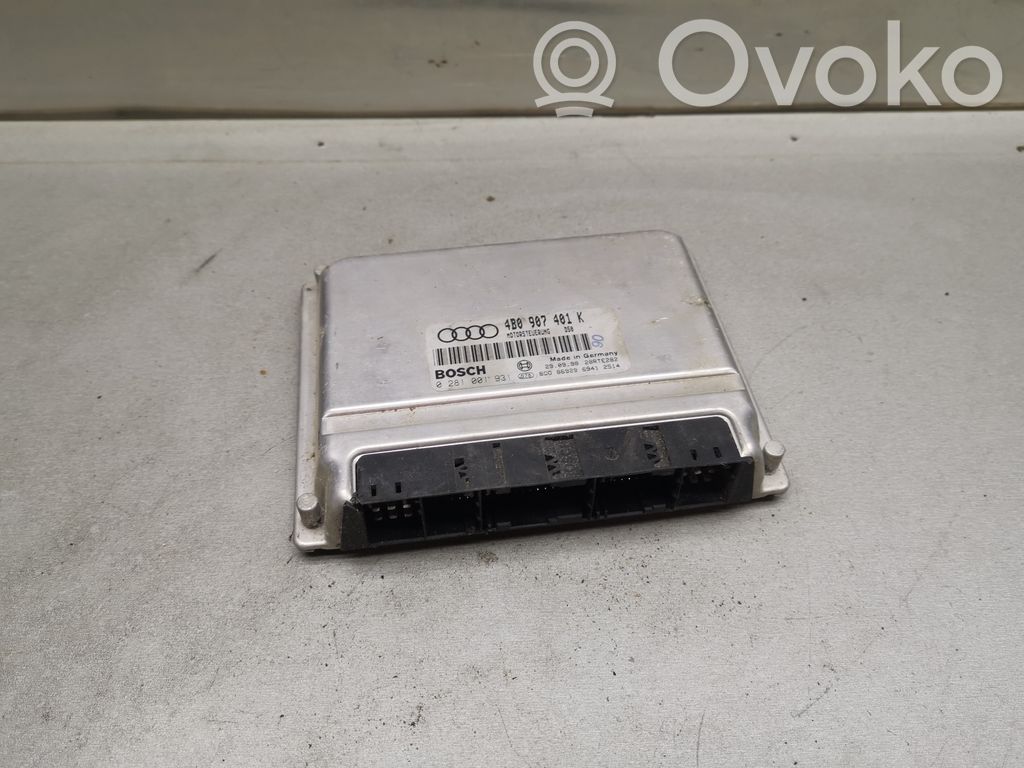 Engine control unit/module   4B0907401K,0281001931
