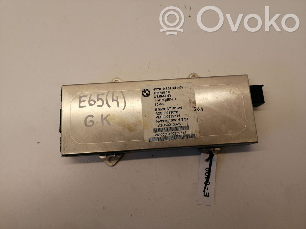 BMW 7 E65 E66 Antenos stiprintuvas 