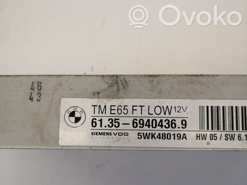 BMW 7 E65 E66 Durvju vadības bloks 