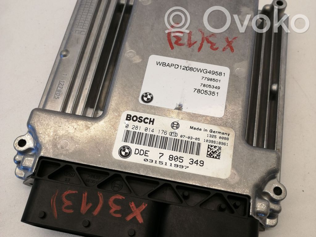 BMW X3 E83 Engine control unit/module 