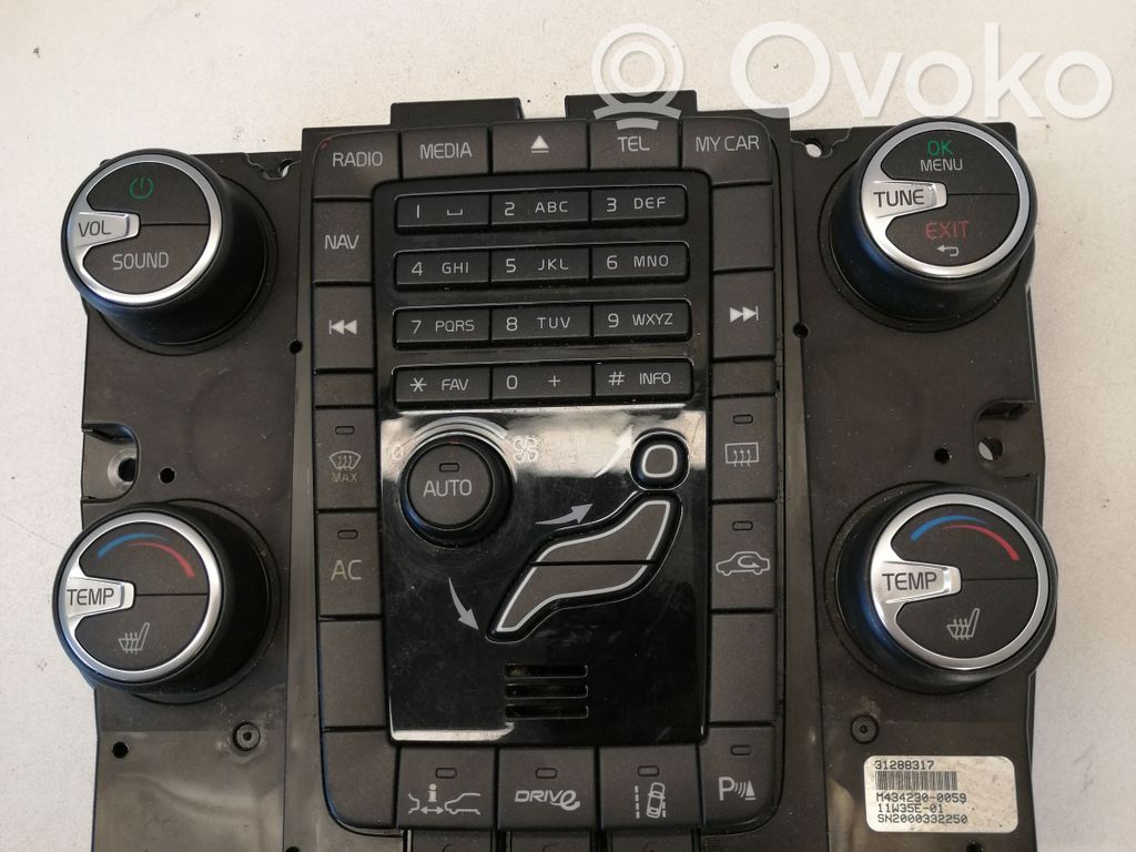 Volvo XC60 Climate control unit 