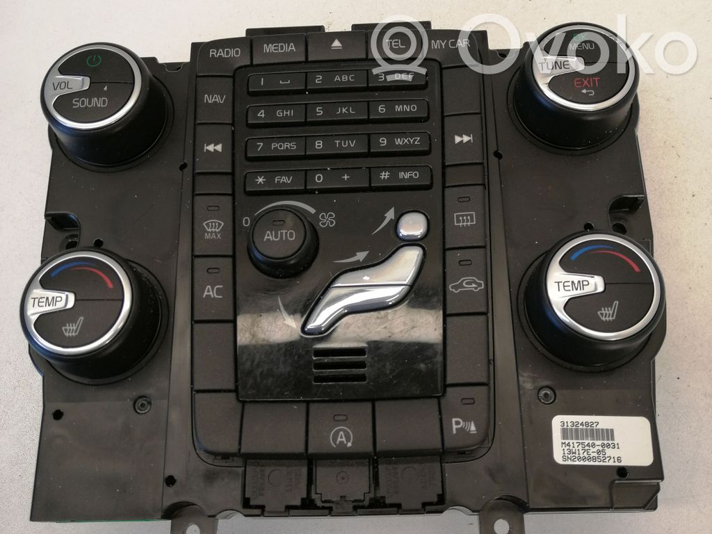 Volvo XC60 Climate control unit 